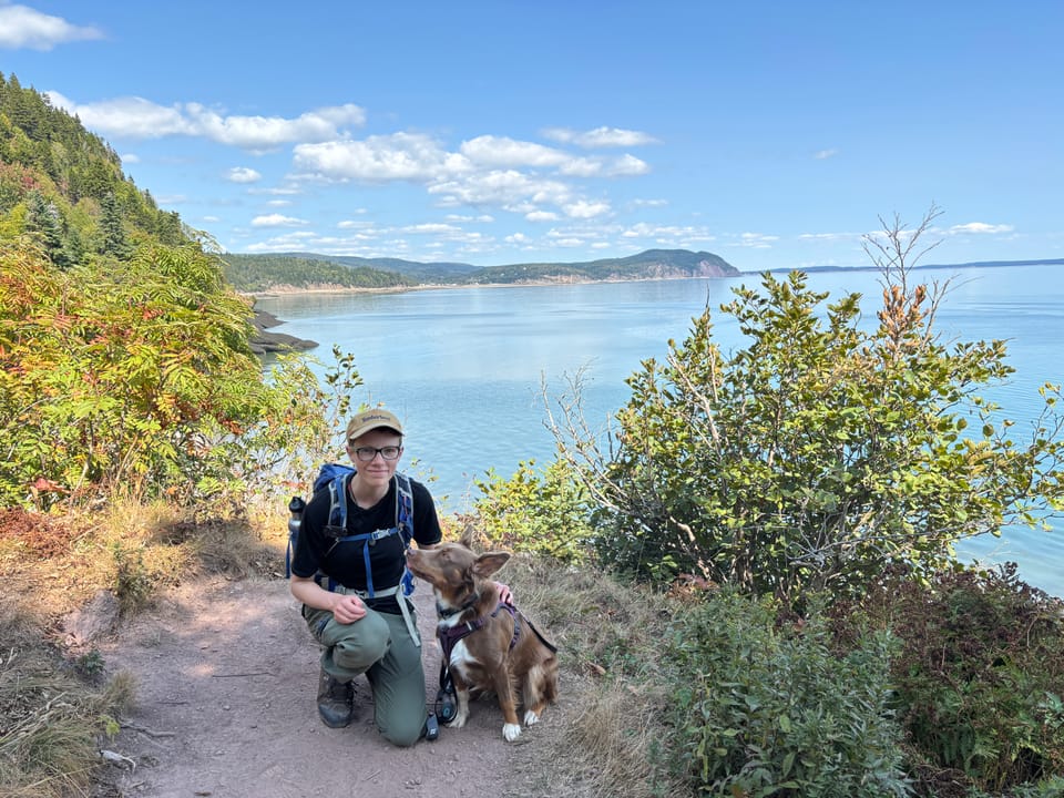 White Paws hikes the Fundy Circuit